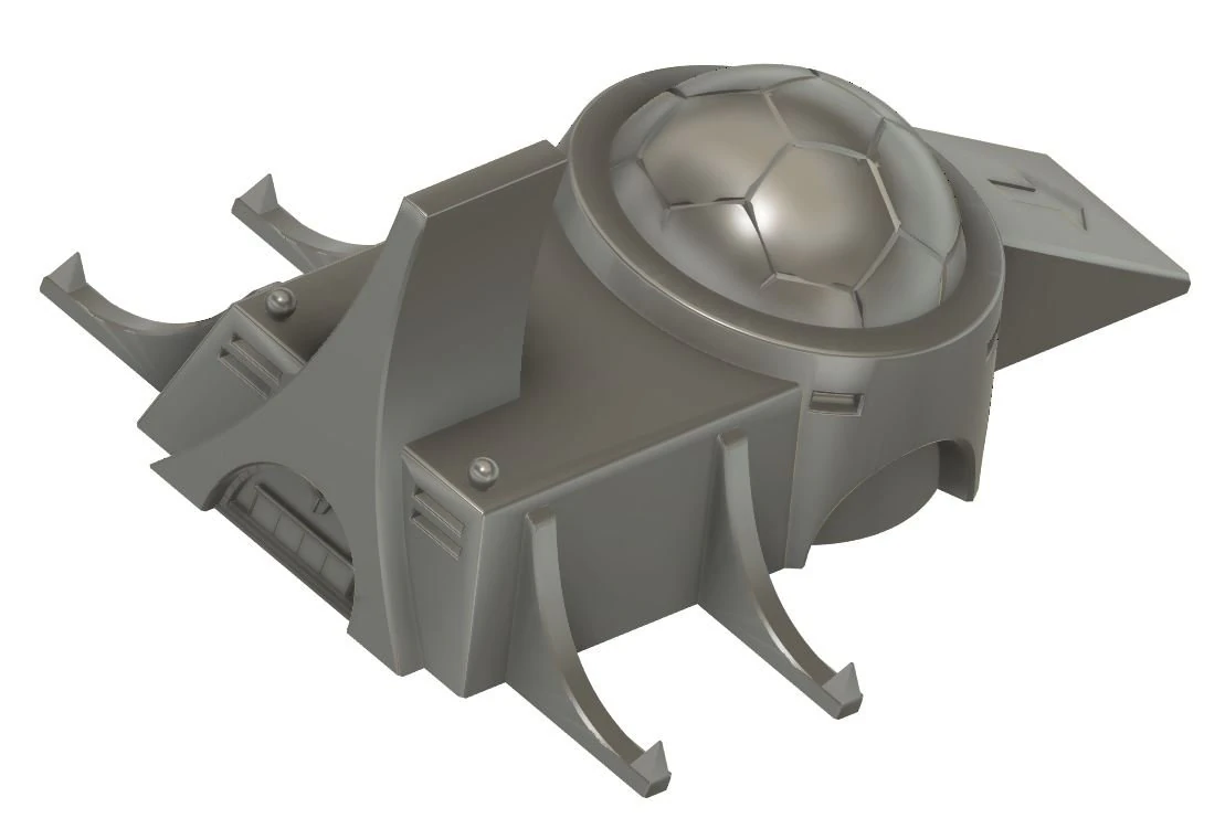 Kit of Anti-Atomic Base for Jeeg Robot 3D Print Model .c4d .max .obj .3ds .fbx .stl .blend 