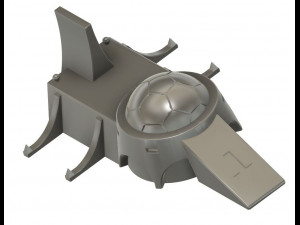 Kit of Anti-Atomic Base for Jeeg Robot 3D Принт Модель