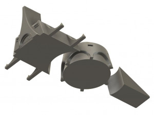 Kit of Anti-Atomic Base for Jeeg Robot 3D Принт Модель