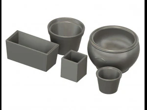 Vasenset für Dioramen im Maßstab 135 3D Druckmodell