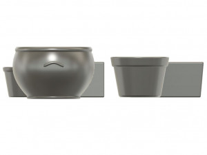 Set of Vases for 135 Scale Dioramas 3D Baskı Modeli