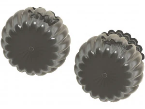 Set of Whole and Open Halloween Pumpkins 3D Print Model