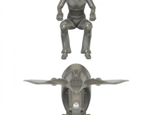 KIT Jeeg Motorcycle with Hiroshi Shiba Model do druku 3D