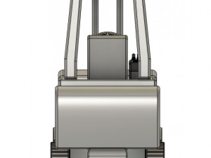 1-35 Scale Loading Forklift Model 3D Druckmodell