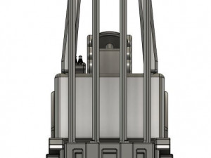 1-35 Scale Loading Forklift Model 3D Druckmodell