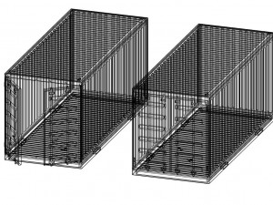 187 Scale H0 Model Container for Model Trains and Dioramas Model do druku 3D
