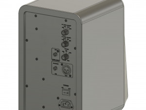 DJ studio monitors 3D 打印模型
