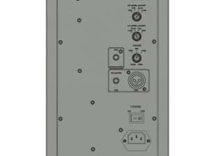 DJ studio monitors 3D 打印模型