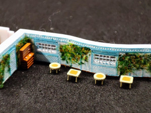 Caf Parisien Acessories for Titanic Hachette 1200 scale 3D 프린트 모델