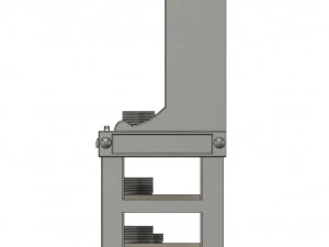 Caf Parisien Acessories for Titanic Hachette 1200 scale 3D Print Model