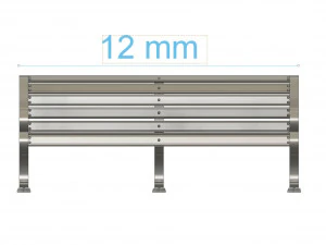 Bench for Titanic 1-200 Scale 3D Print Model