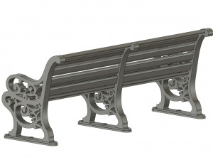 Bench for Titanic 1-200 Scale Modelo de Impressão 3D