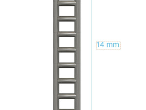 Staircases from Hachette Titanic model 1-200 scale 3D Print Model
