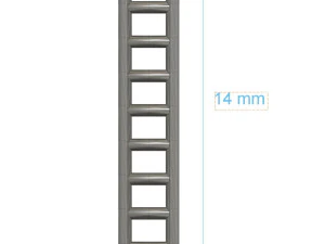 Staircases from Hachette Titanic model 1-200 scale 3D Print Model