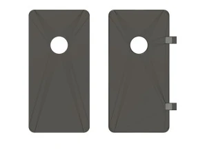 Hachette 泰坦尼克号门模型 1-200 比例 3D 打印模型