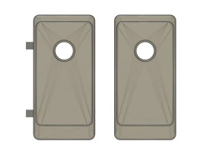 Doors from Hachette Titanic model 1-200 scale 3D Print Model