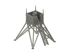 Ship lookout from Hachette Titanic model 1-200 scale 3D Print Model