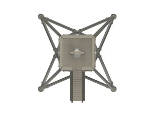 Ship lookout from Hachette Titanic model 1-200 scale 3D Print Model