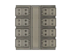 Ship deck roof from Hachette Titanic model 1-200 scale 3D Print Model