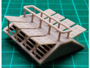 Ship deck roof from Hachette Titanic model 1-200 scale 3D Print Model