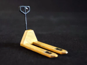 Transpallet 164 scale pallet jack 3D Print Model