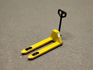 Transpallet 164 scale pallet jack 3D Print Model