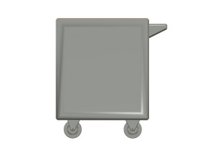 164 scale tool cart Tool Trolley 3D Baskı Modeli