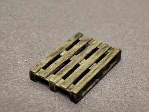 Scale 1-64 Pallet for diorama 3D Print Model