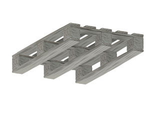 Scale 1-64 Pallet for diorama 3D Baskı Modeli