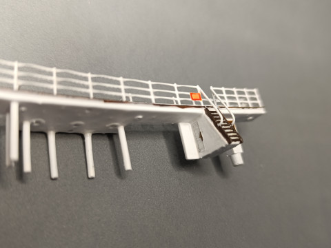 Bow command bridge for Titanic 1200 Hachette 3D Print Model