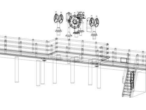 Bow command bridge for Titanic 1200 Hachette 3D Print Model
