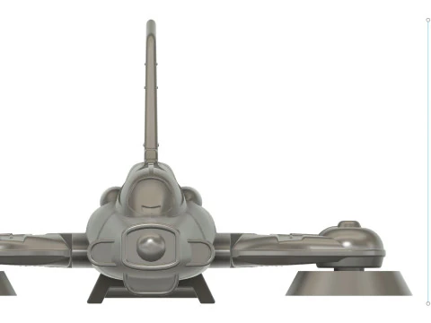 Hover Pilder para Mazinger Z de Threezero Modelo de impresión 3D