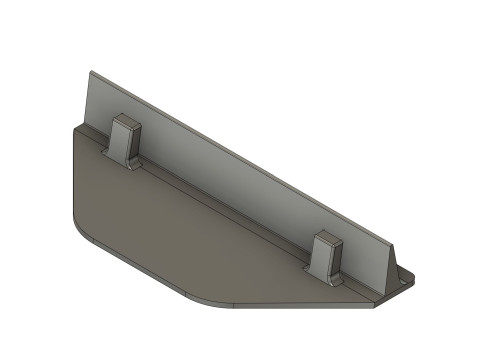 Stand support Generic for Hotwheels car blister 3D 打印模型