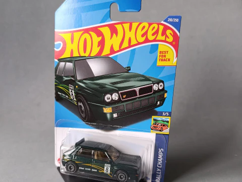Stand support Generic for Hotwheels car blister 3D Print Model