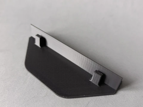 Stand support Generic for Hotwheels car blister 3D Print Model