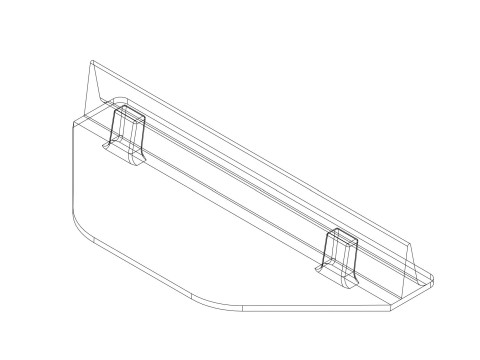 Stand support Generic for Hotwheels car blister 3D Принт Модель