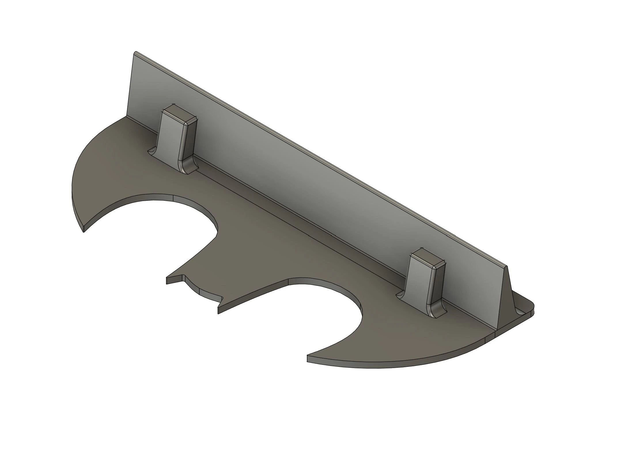 Stand support Batman for Hotwheels car blister 3D Print Model .c4d .max .obj .3ds .fbx .stl .blend 