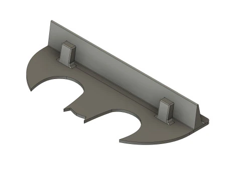 Hotwheels カーブリスター用スタンドサポートバットマン 3Dプリントモデル