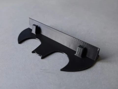 Stand support Batman for Hotwheels car blister 3D Print Model