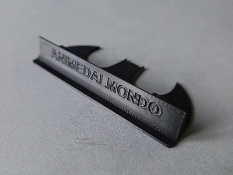 Stand support Batman for Hotwheels car blister 3D Print Model