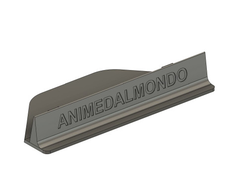 Stand support By Animedalmondo for Hotwheels car blister Modèles 3D en vedette