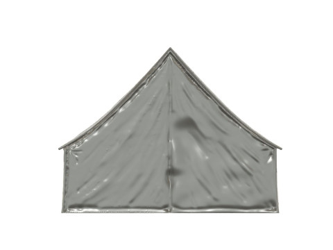 American Civil War Tent 172 Scale for Diorama 3D 프린트 모델