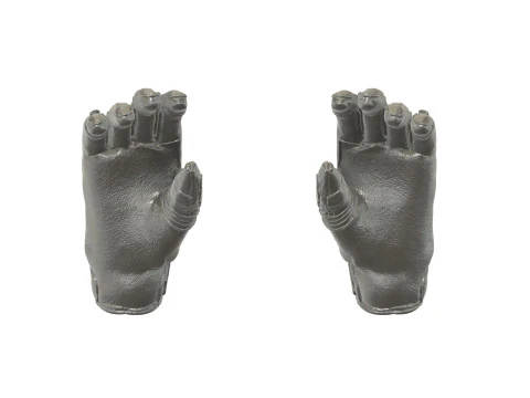 Motocross Gloves 112 Scale 3D Print Model