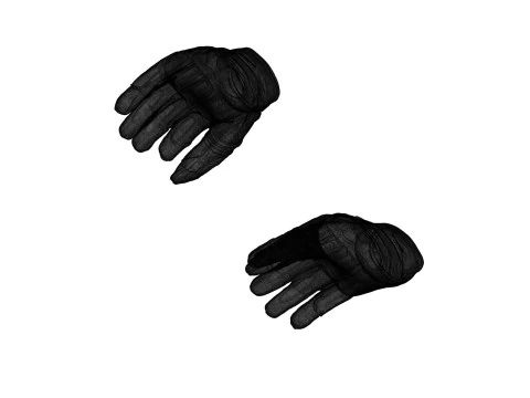 Motocross Gloves 112 Scale 3D Print Model