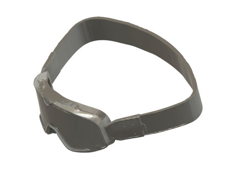 モトクロス ゴーグル 112 スケール 3Dプリントモデル