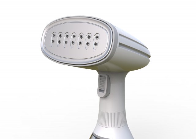 HAND STEAM IRON Model 3D .c4d .max .obj .3ds .fbx .stl .blend 