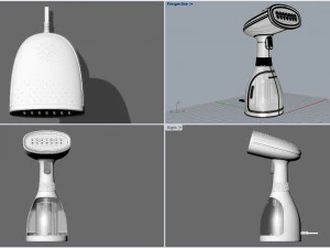 HAND STEAM IRON 3D Model