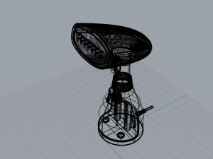 HAND STEAM IRON Model 3D