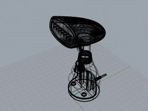 HAND STEAM IRON 3D Model