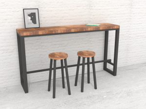 Bar tables and chairs 3D Model